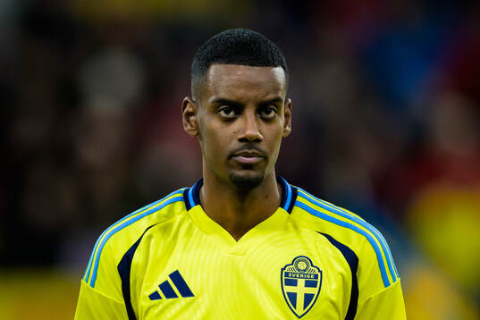 Alexander Isak of Sweden