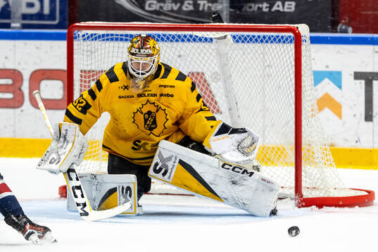 Skellefteås målvakt Linus Söderström