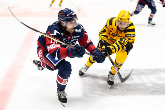Linköpings Patrick Russell och Skellefteås Martins
