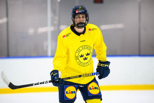 Ida Karlsson of Sweden at a practice session