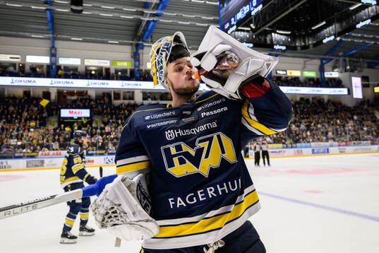HV71s målvakt Frederik Dichow