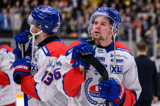 Oskarshamns Lukas Pilö deppar