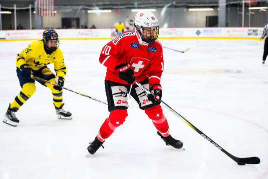 Janine Hauser of Switzerland