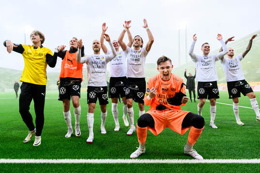 Bläddra bland fler bilder av Fotboll, Allsvenskan, Häcken - Mjällby