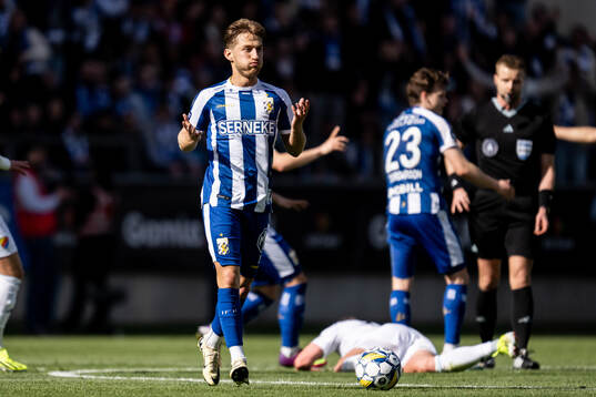 IFK Göteborgs Arbnor Mucolli reagerar