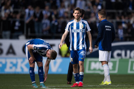 IFK Göteborgs Emil Salomonsson deppar