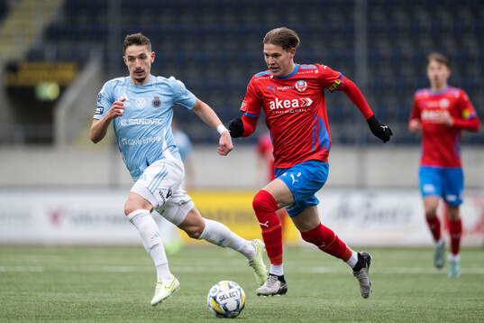Gefles Lukas Browning Lagerfeldt och Helsingborgs Taylor