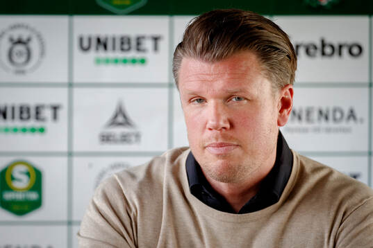 Örebros huvudtränare Christian Järdler på