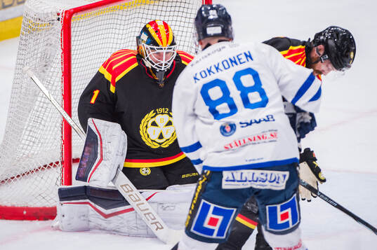 Brynäs målvakt Jared Coreau