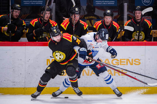 Brynäs Johannes Kinnvall och Karlskogas Otto Stenberg