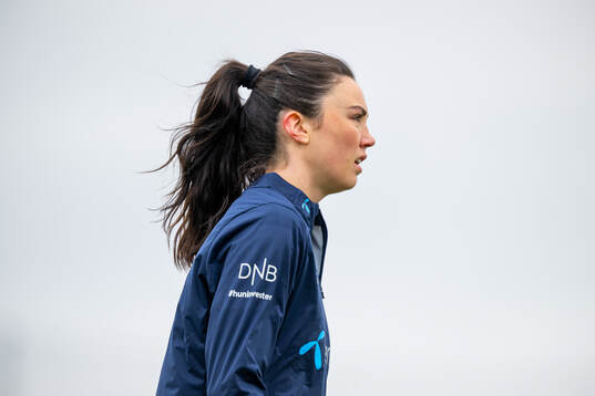 Ingrid Syrstad Engen of the Norwegian women's national