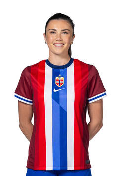 Ingrid Syrstad Engen of the Norwegian women's national