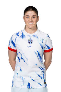 Maren Mjelde of the Norwegian women's national football