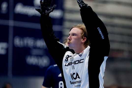 Växjös målvakt Sebastian Johansson