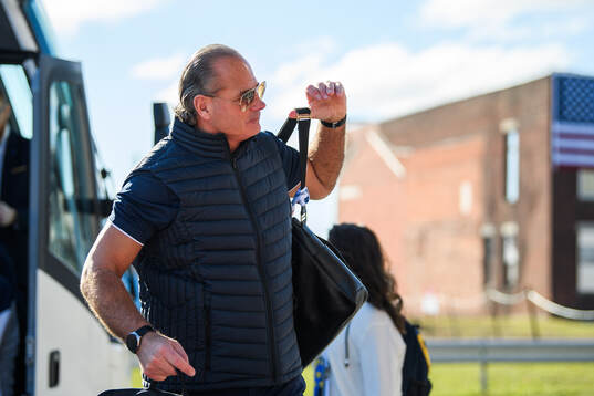 Assistant coach Andreas Spångberg of Sweden