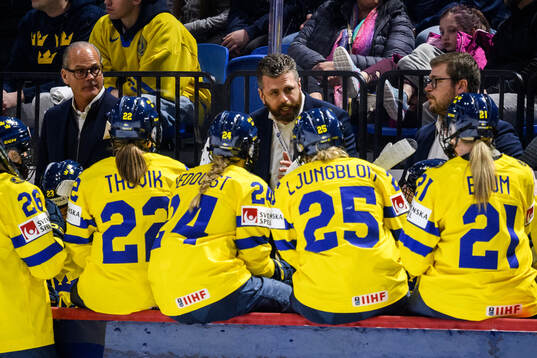 Head coach Ulf Lundberg of Sweden