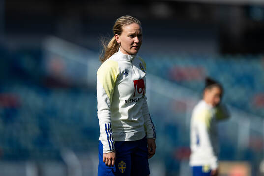 Matilda Vinberg of the Swedish women's national football