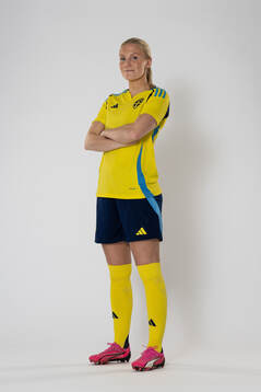 Josefine Rybrink of the Swedish women's national football