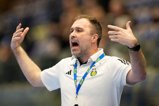 Sävehofs tränare Michael Apelgren