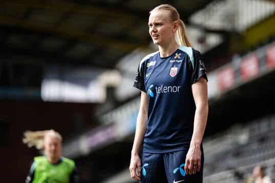 Karina Sævik of the Norwegian women's national football