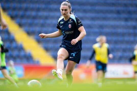 Vilde Bøe Risa of the Norwegian women's national football