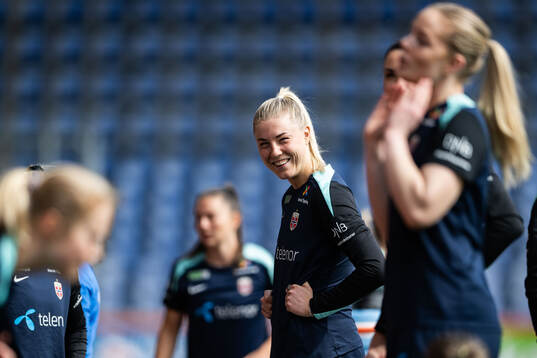 Sophie Roman Haug of the Norwegian women's national