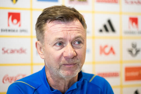 Head coach Peter Gerhardsson of the Swedish women’s