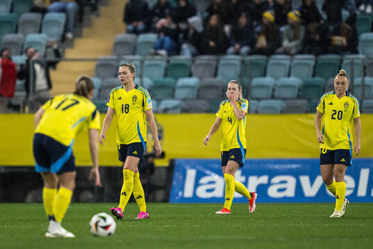 Fridolina Rolfö, Hanna Lundkvist and Hanna Bennison of