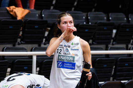 Luleås Sandra Hedlund deppar