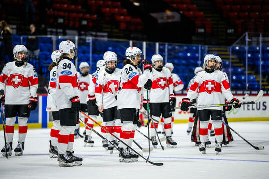 Players of Switzerland look dejected