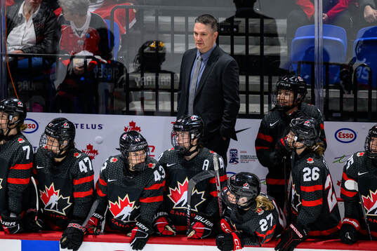 Head coach Troy Ryan of Canada