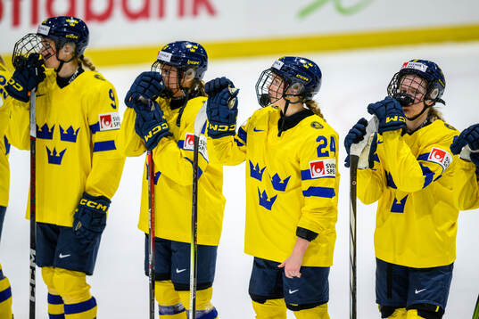Emma Forsgren, Sofie Lundin, Ebba Hedqvist and Hilda