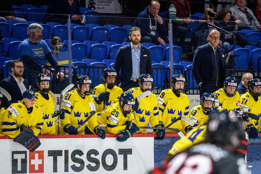 Head coach Ulf Lundberg and Assistant coach Andreas