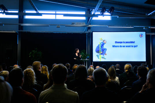 Lise Klaveness, president of the Norwegian Football