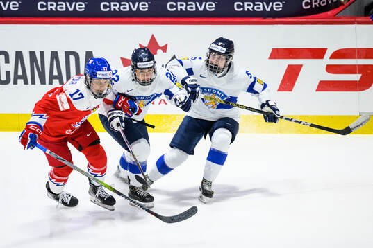 Karolina Kosinova of Czech Republic against Julia Schalin
