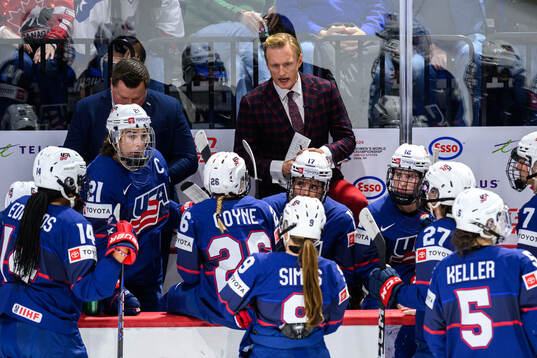 Head coach John Wroblewski of USA