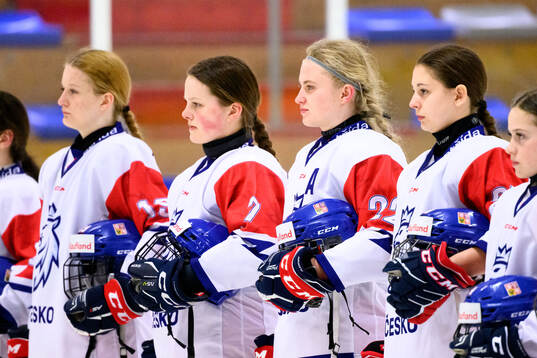 Hana Panesova and Veronika Hujova of Czech Republic