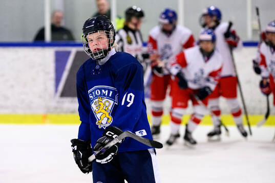 Yenna Kolmonen of Finland looks dejected