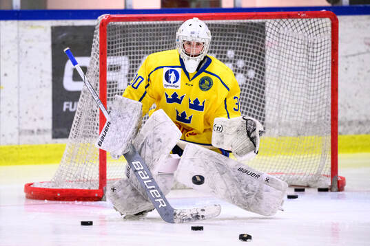 Goalkeeper Elin Löwenadler of Sweden