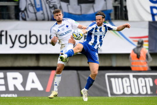 IFK Norrköpings Tim Prica och IFK Göteborgs Gustav