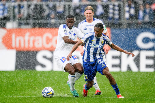 IFK Norrköpings Isak Ssewankambo och IFK Göteborgs Paulos