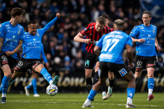 Halmstads Marcus Olsson och Jonathan Svedberg