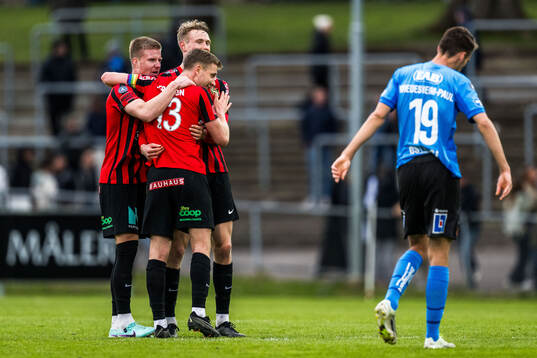 Brommapojkarnas Eric Björkander , Ludvig Fritzson och