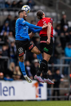 Halmstads Vinicius Nogueira De Oliveira och Brommapojkarnas