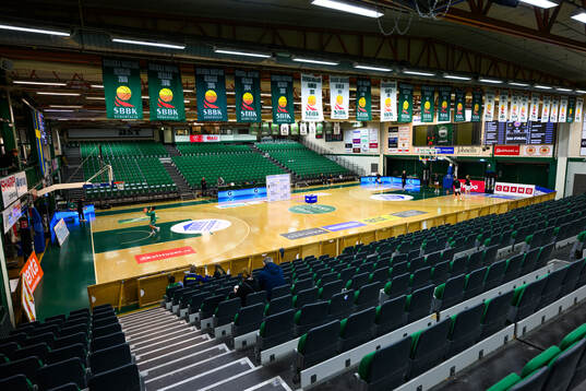 Interiör vy av Täljehallen