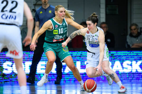 Södertäljes Maria Jespersen och Luleås Robbi Ryan