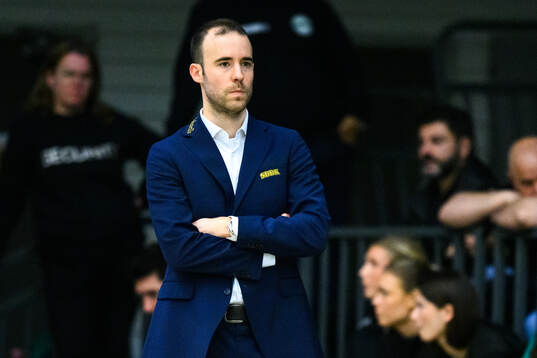Södertäljes tränare Bernat Canut