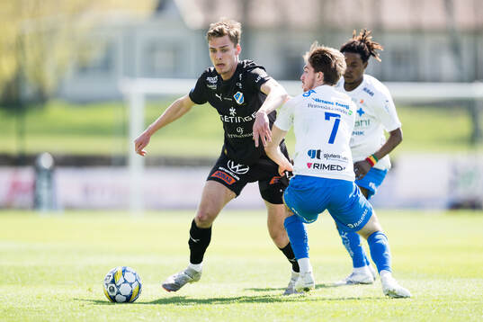 Halmstads Villiam Granath och Värnamos Carl Johansson