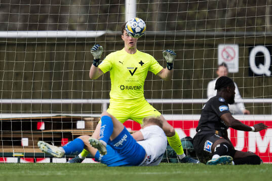 Värnamos målvakt Viktor Andersson