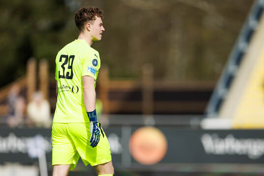 Värnamos målvakt Viktor Andersson